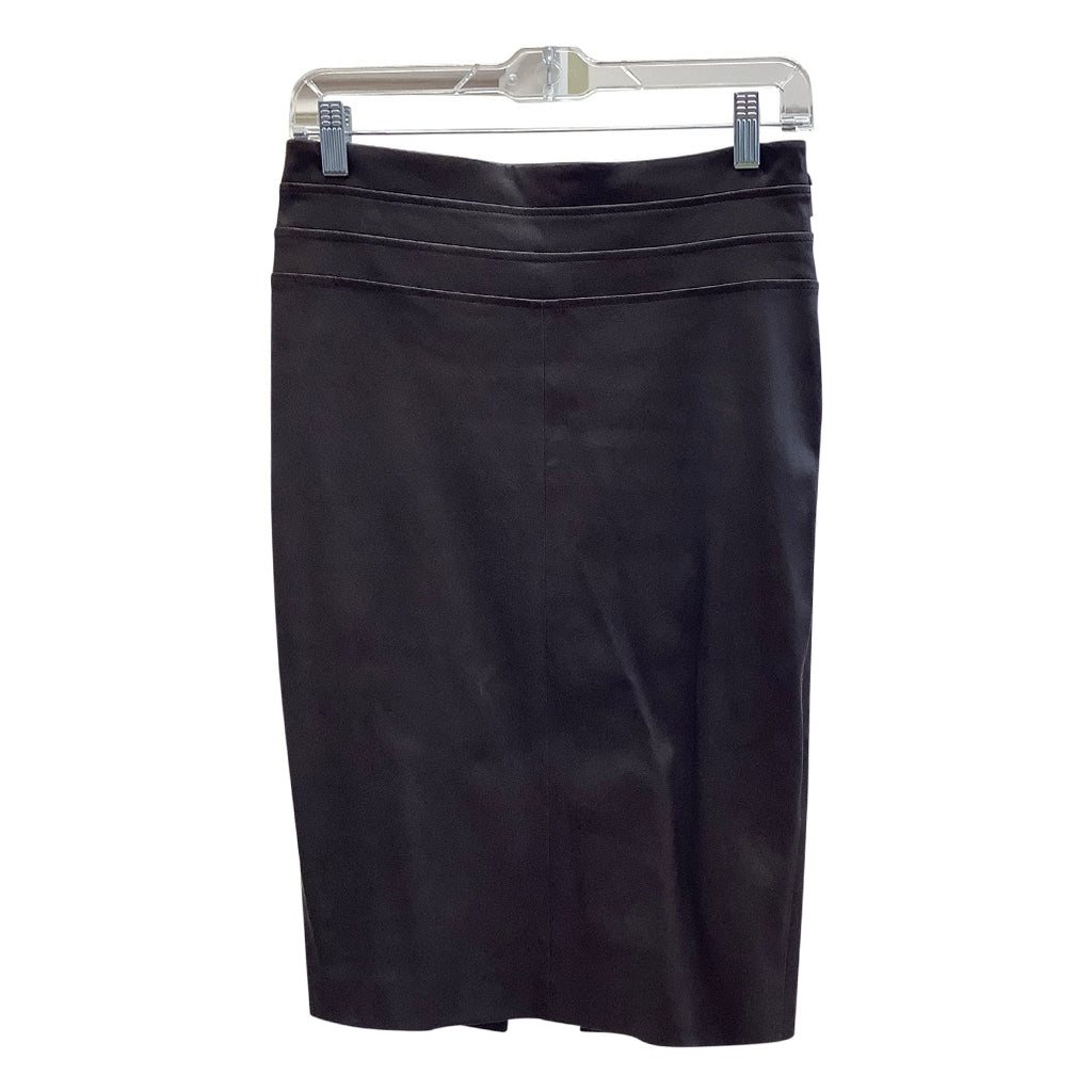 BRUNELLO CUCINELLI - Brunello Cucinelli Leather Skirt - Encore Consignment