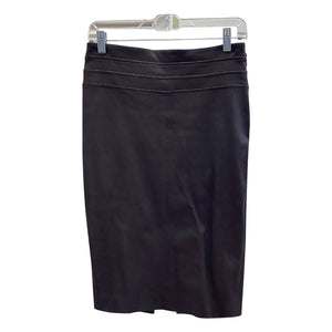 BRUNELLO CUCINELLI - Brunello Cucinelli Leather Skirt - Encore Consignment